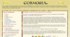 Desktop Screenshot of cormosea.org