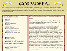 Tablet Screenshot of cormosea.org